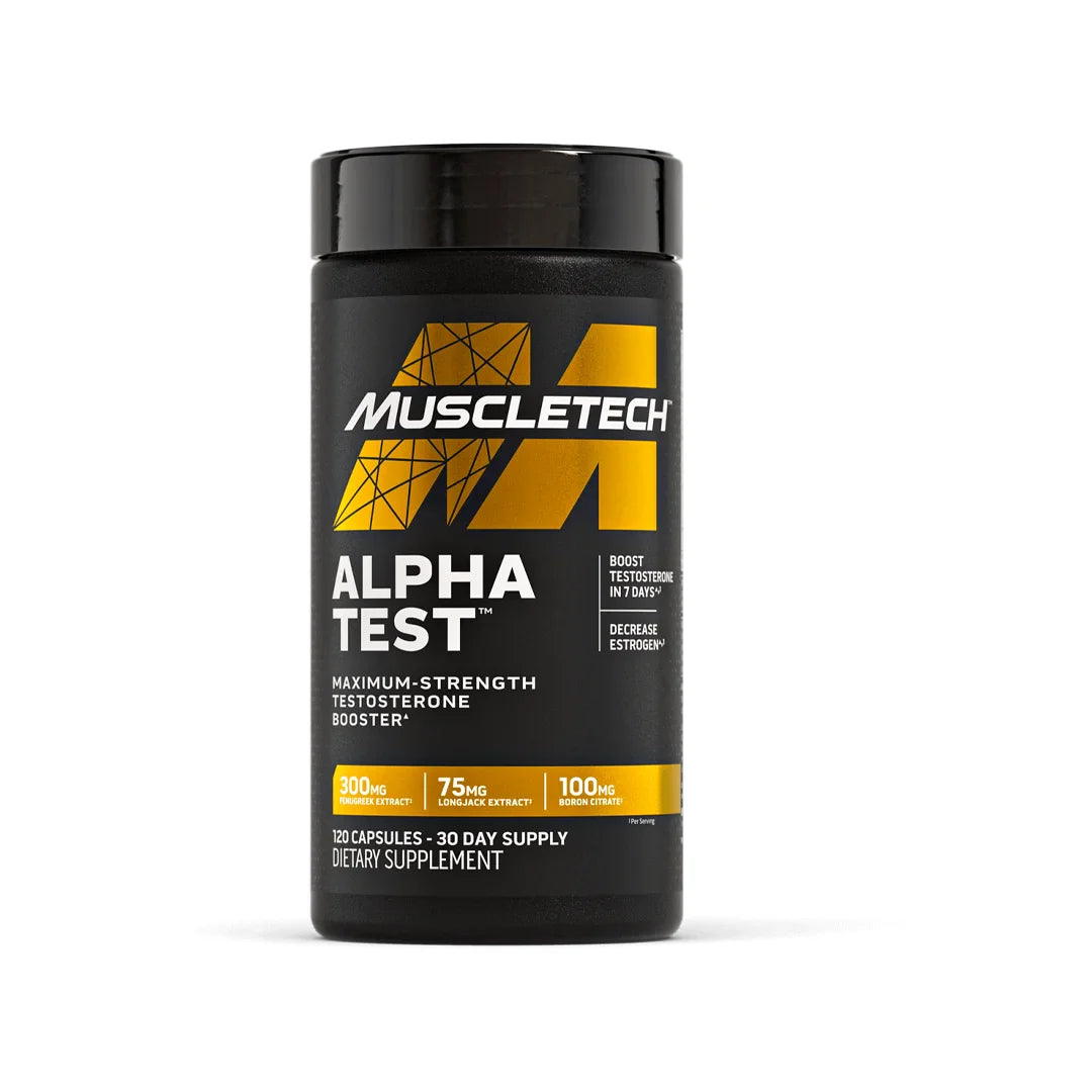 Muscletech Alpha Test 120 Capsules